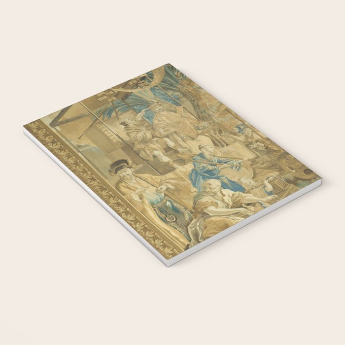 Antique 18th Century 'Chinese Fair' French Beauvais Tapestry Francois Boucher Notebook Gallery Image 3