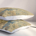 Antique 18th Century 'Chinese Fair' French Beauvais Tapestry Francois Boucher Pillow Sham Gallery Image 3
