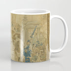 Antique 18th Century 'Chinese Fair' French Beauvais Tapestry Francois Boucher Coffee Mug Gallery Image 1