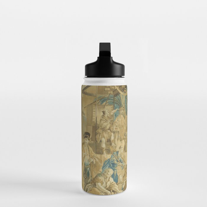 Antique 18th Century 'Chinese Fair' French Beauvais Tapestry Francois Boucher Water Bottle Gallery Image 3