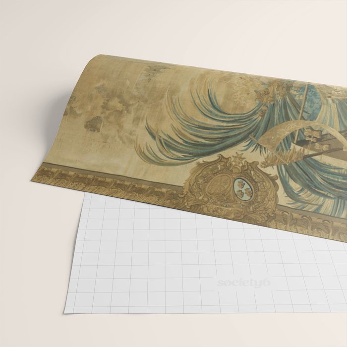 Antique 18th Century 'Chinese Fair' French Beauvais Tapestry Francois Boucher Wrapping Paper Gallery Image 2