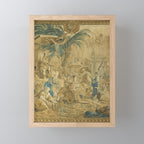 Antique 18th Century 'Chinese Fair' French Beauvais Tapestry Francois Boucher Mini Art Print Gallery Image 1