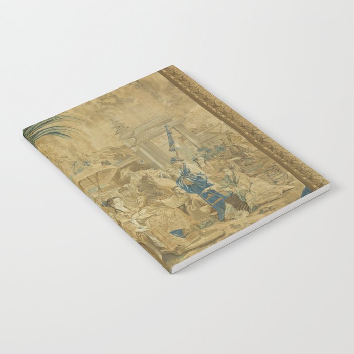 Antique 18th Century 'Chinese Fair' French Beauvais Tapestry Francois Boucher Notebook Gallery Image 2