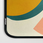 mid century geometric shapes painted abstract III Laptop Sleeve Gallery Image 3