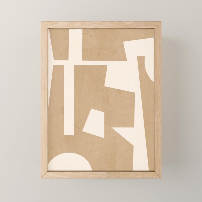 Minimal Abstract Art 30 Mini Art Print Gallery Image 1