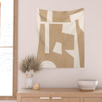 Minimal Abstract Art 30 Wall Tapestry Gallery Image 2