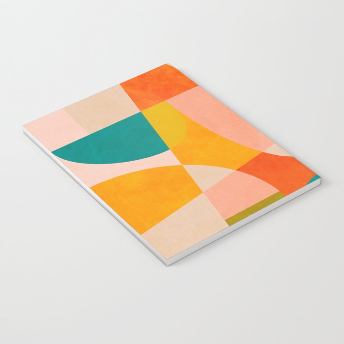 abstract painterly mid century shapes 4 Notebook Gallery Image 3