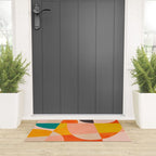 abstract painterly mid century shapes 4 Welcome Mat Gallery Image 3