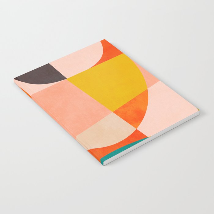 abstract painterly mid century shapes 4 Notebook Gallery Image 2
