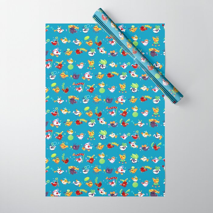 Shrimp march Wrapping Paper Gallery Image 1