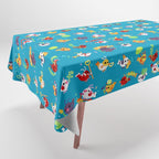 Shrimp march Tablecloth Gallery Image 1