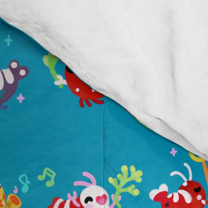 Shrimp march Comforter Gallery Image 4