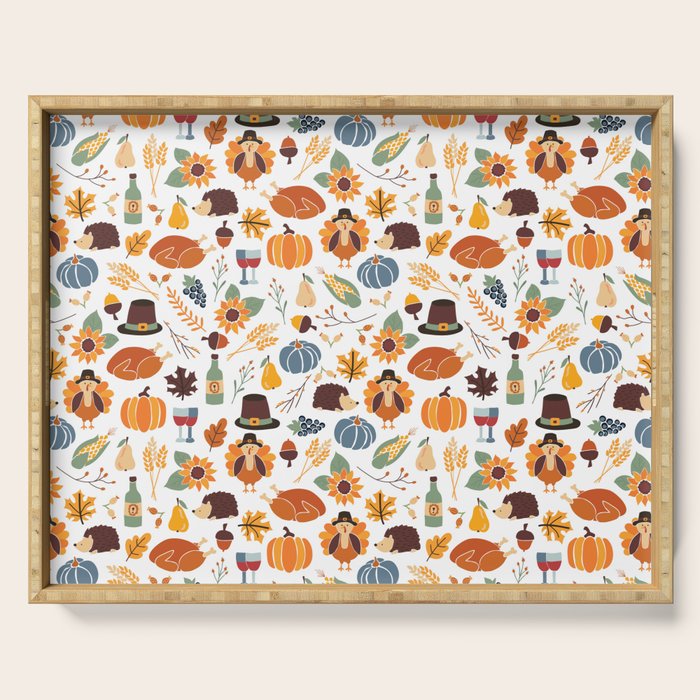 Thanksgiving Celebration Serving Tray Gallery Image 1