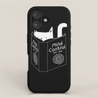Mind Control 4 Cats iPhone Case Gallery Image 1