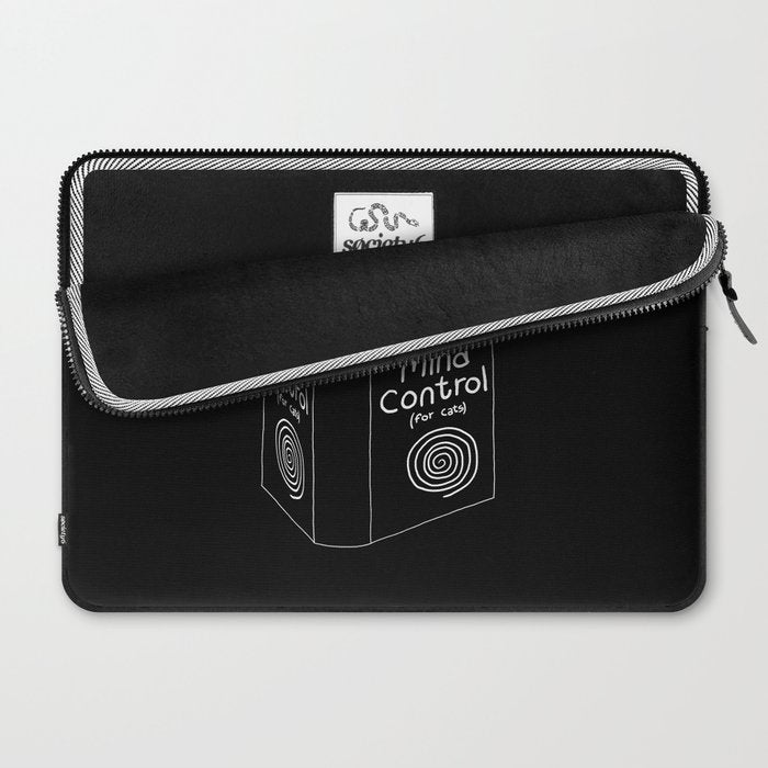 Mind Control 4 Cats Laptop Sleeve Gallery Image 2