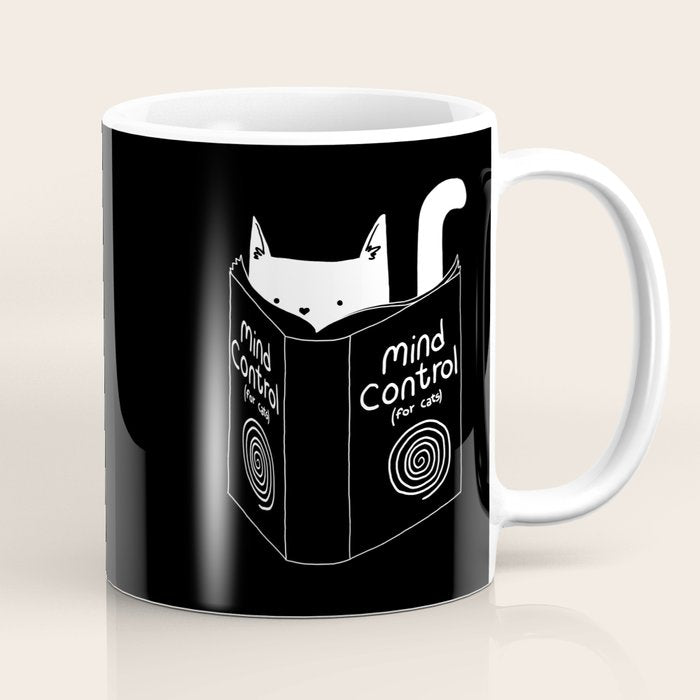 Mind Control 4 Cats Coffee Mug Gallery Image 1