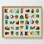 Shape of thoughts Serving Tray Gallery Image 1