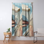 Seamstress Causeway II - Sewing Machine Window Curtain Gallery Image 5