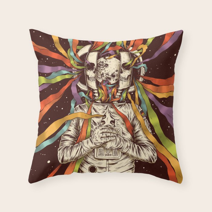 Life from The Darkest Existence Throw Pillow Gallery Image 6