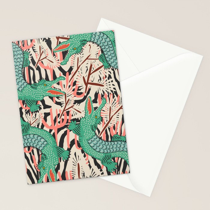BAZAAR MAXIMA GATOR Stationery Card Gallery Image 2