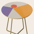 Red Circle #2 Side Table Gallery Image 2