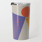 Red Circle #2 Travel Mug Gallery Image 3