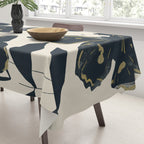 Black Butterflies Tablecloth Gallery Image 3