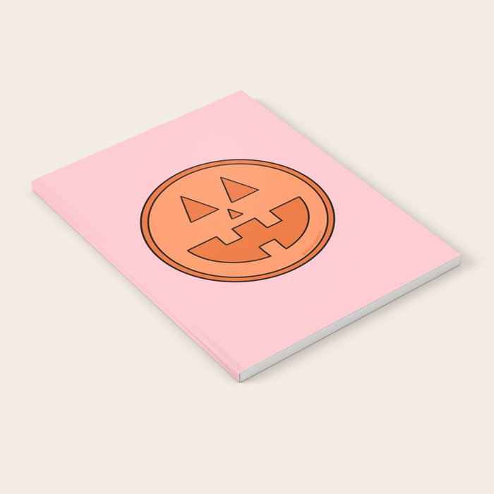 Smile Jack O Lantern Notebook Gallery Image 2