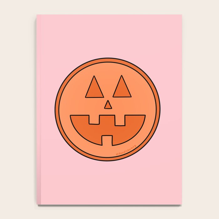 Smile Jack O Lantern Notebook Gallery Image 4