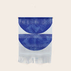 blue retro mid century Wall Hanging Gallery Image 1