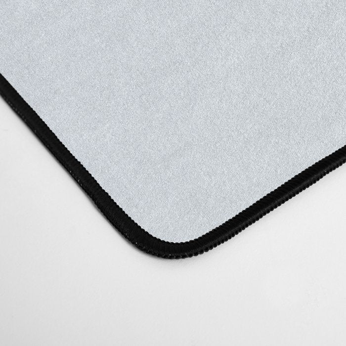 blue retro mid century Desk Mat Gallery Image 4