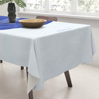 blue retro mid century Tablecloth Gallery Image 3