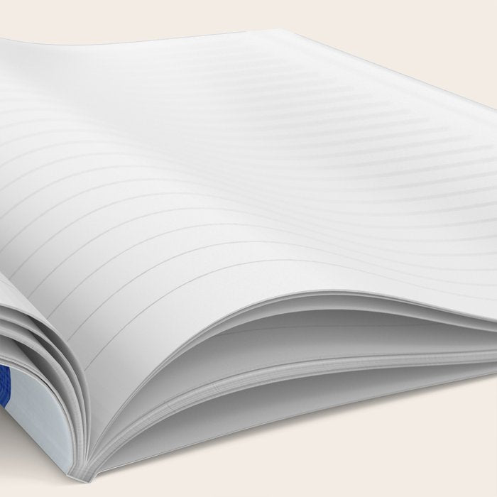 blue retro mid century Notebook Gallery Image 2