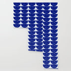 blue retro mid century Wallpaper Gallery Image 3