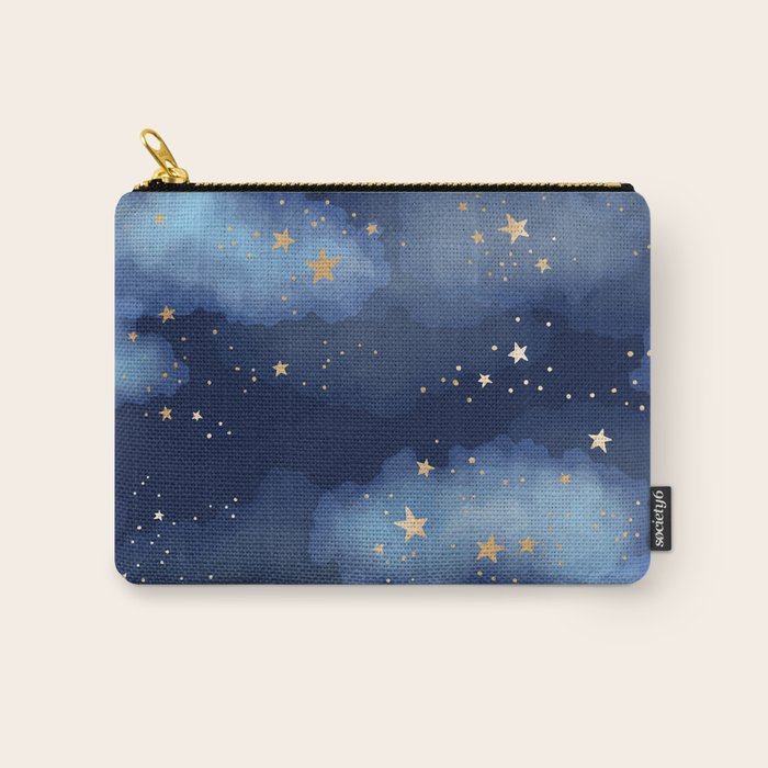Magical Starry Night Sky  Carry All Pouch Gallery Image 1