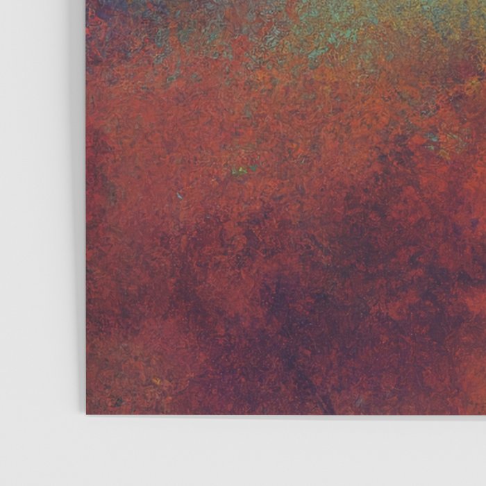 Colorful Rust Aesthetic Grunge Art Poster Gallery Image 3