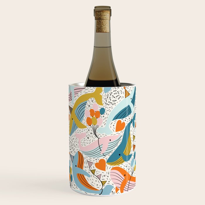 Humpback Whale Party Wine Chiller Gallery Image 2