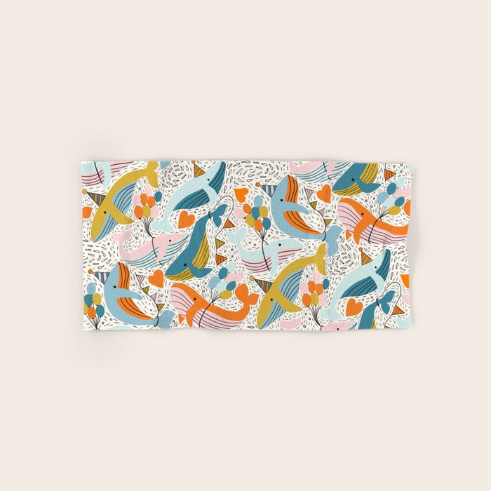 Humpback Whale Party Bath Towel Gallery Image 1