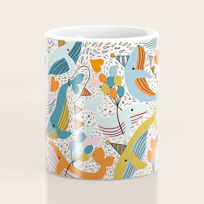 Humpback Whale Party Coffee Mug Gallery Image 4