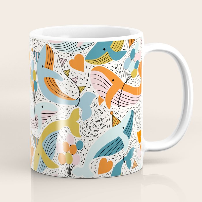 Humpback Whale Party Coffee Mug Gallery Image 1