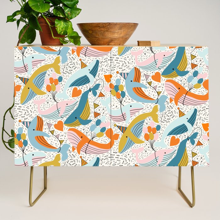 Humpback Whale Party Credenza Gallery Image 1