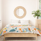Humpback Whale Party Duvet Cover Gallery Image 3