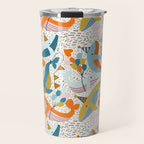 Humpback Whale Party Travel Mug Gallery Image 1
