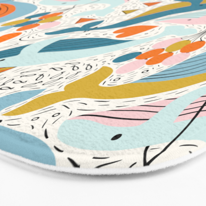 Humpback Whale Party Bath Mat Gallery Image 3