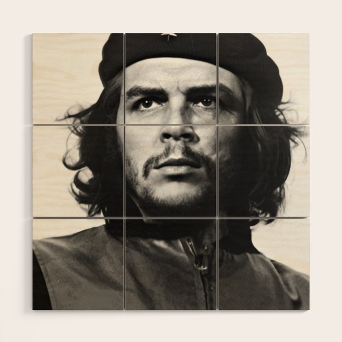 Che Guevara Wood Wall Art Gallery Image 1