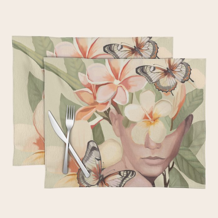 Pink Bloom Placemat Gallery Image 1