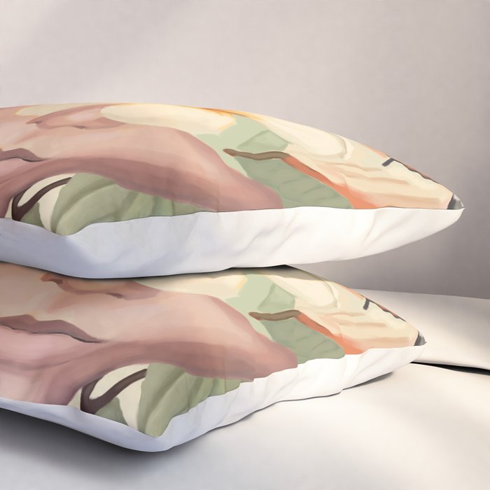 Pink Bloom Pillow Sham Gallery Image 3