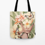 Pink Bloom Tote Bag Gallery Image 1