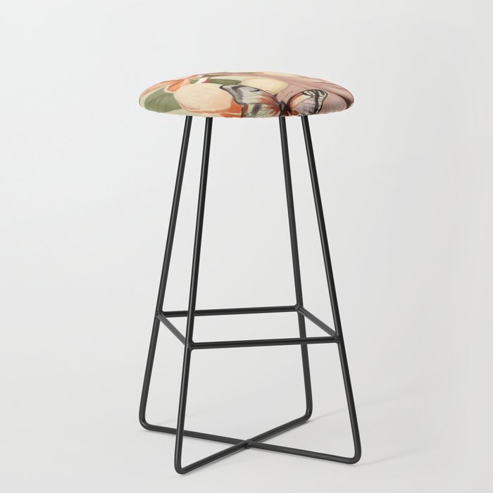 Pink Bloom Stool Gallery Image 1