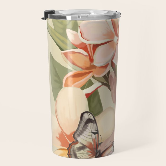 Pink Bloom Travel Mug Gallery Image 3